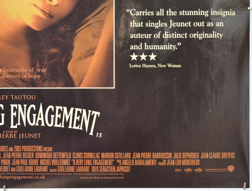 A VERY LONG ENGAGEMENT (Bottom Right) Cinema Quad Movie Poster