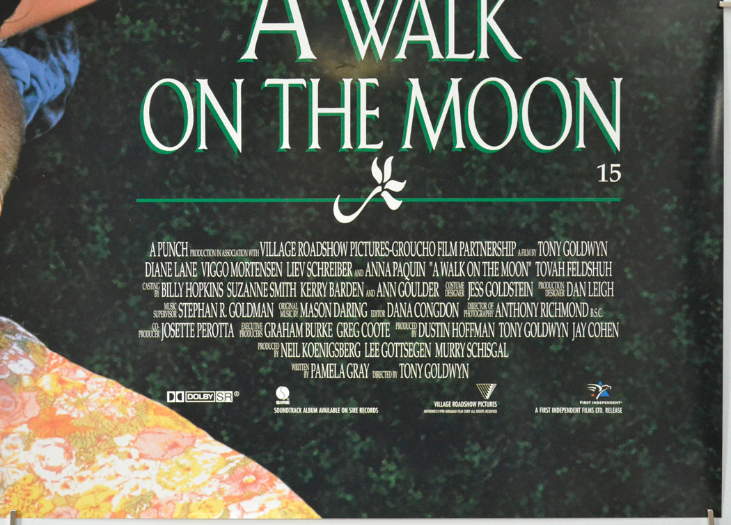 A WALK ON THE MOON (Bottom Right) Cinema Quad Movie Poster