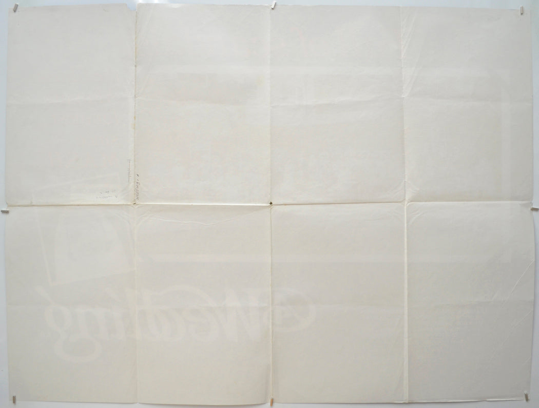 A WEDDING (Back) Cinema Quad Movie Poster