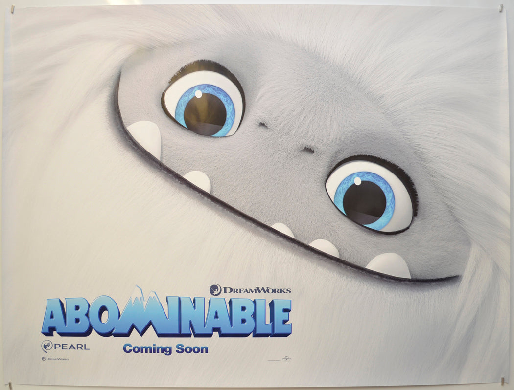 Abominable (Teaser / Advance Version) Original Quad Poster - Film Poster - Movie Poster