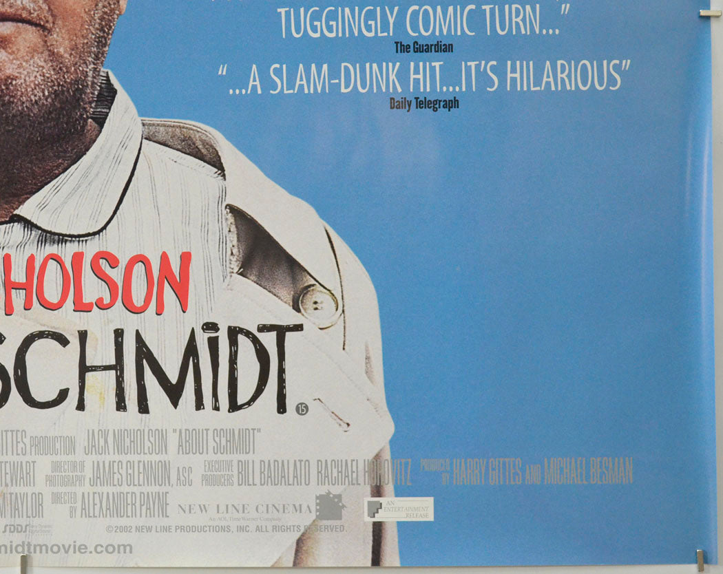 ABOUT SCHMIDT (Bottom Right) Cinema Quad Movie Poster