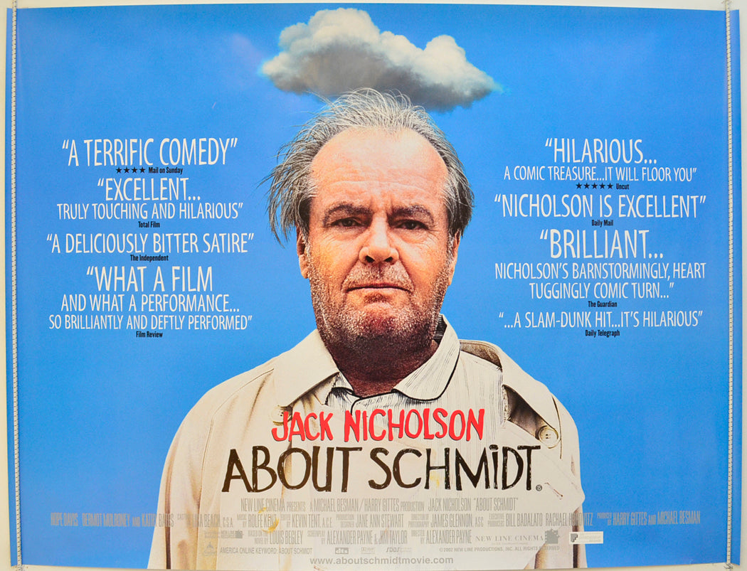 About Schmidt Original Quad Poster - Film Poster - Movie Poster