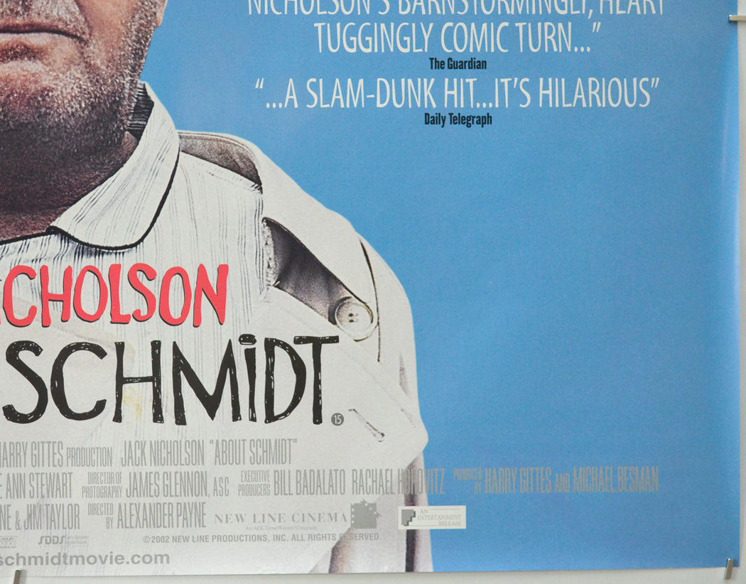ABOUT SCHMIDT (Bottom Right) Cinema Quad Movie Poster