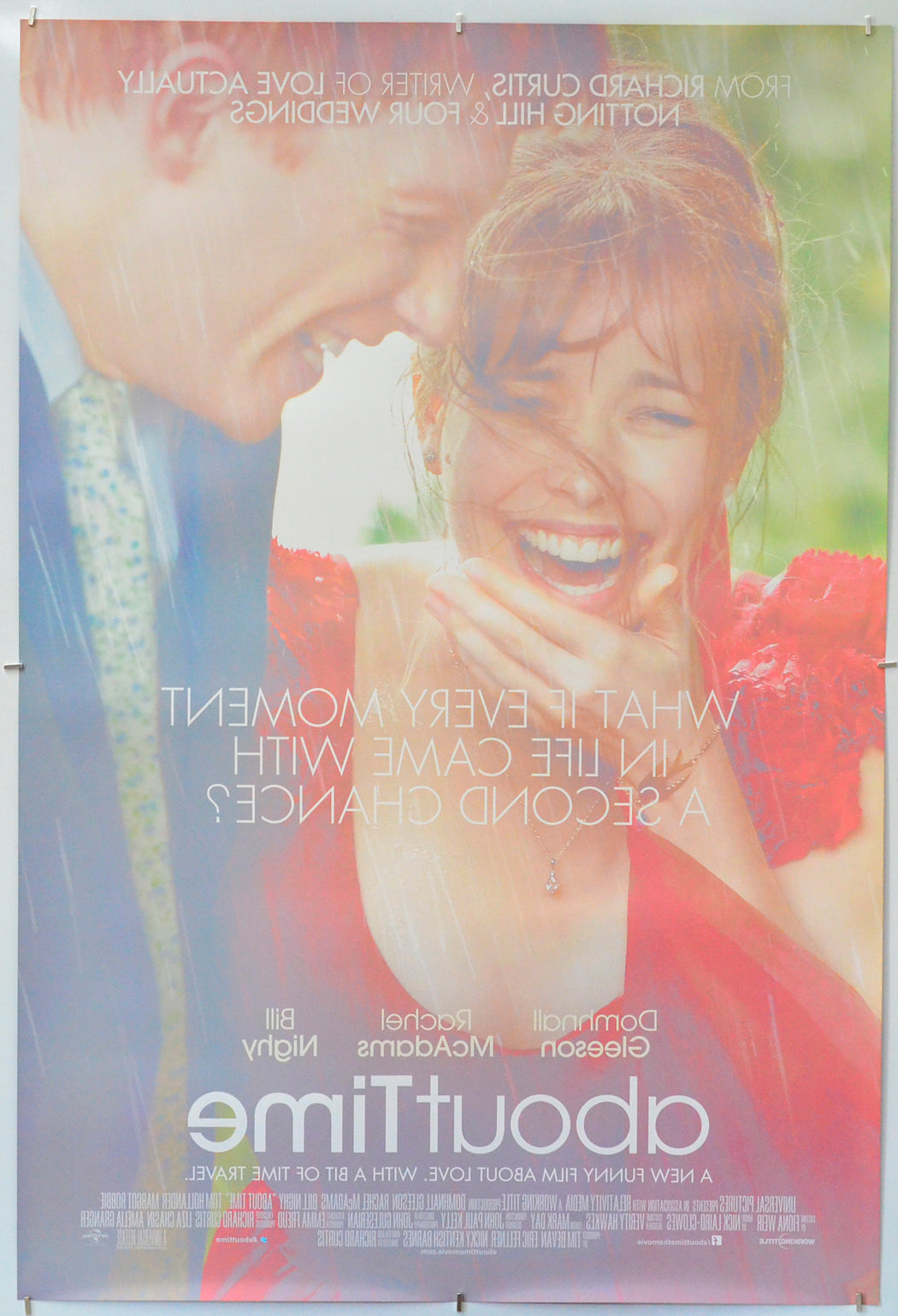 About Time (Back) Cinema One Sheet Movie Poster