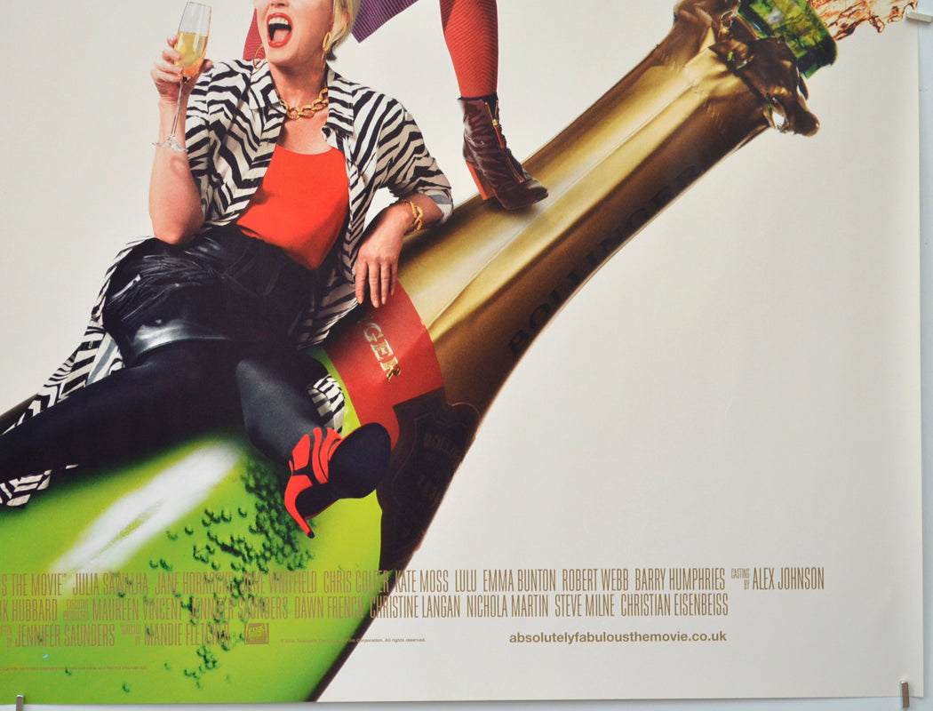 ABSOLUTELY FABULOUS: THE MOVIE (Bottom Right) Cinema Quad Movie Poster
