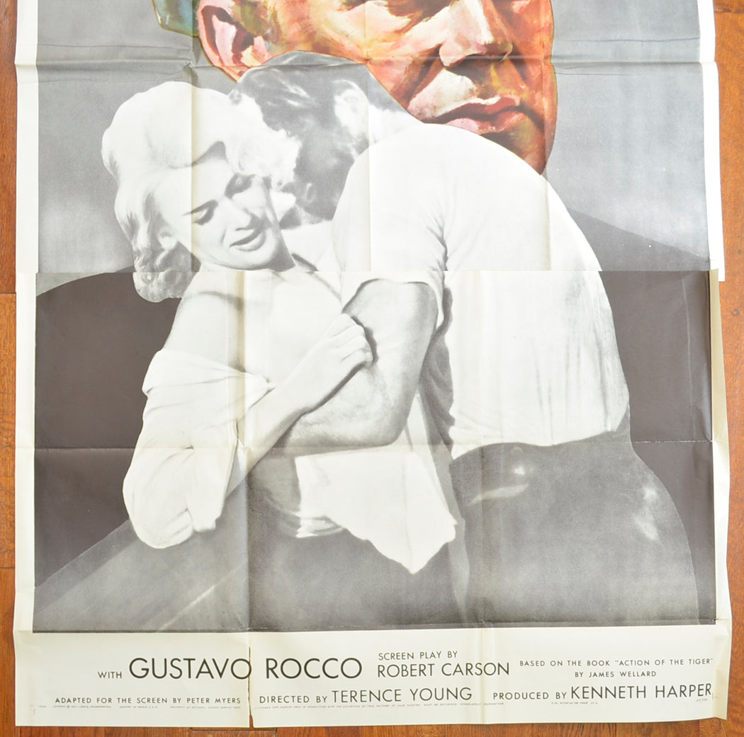 ACTION OF THE TIGER – 3 Sheet Poster (BOTTOM)