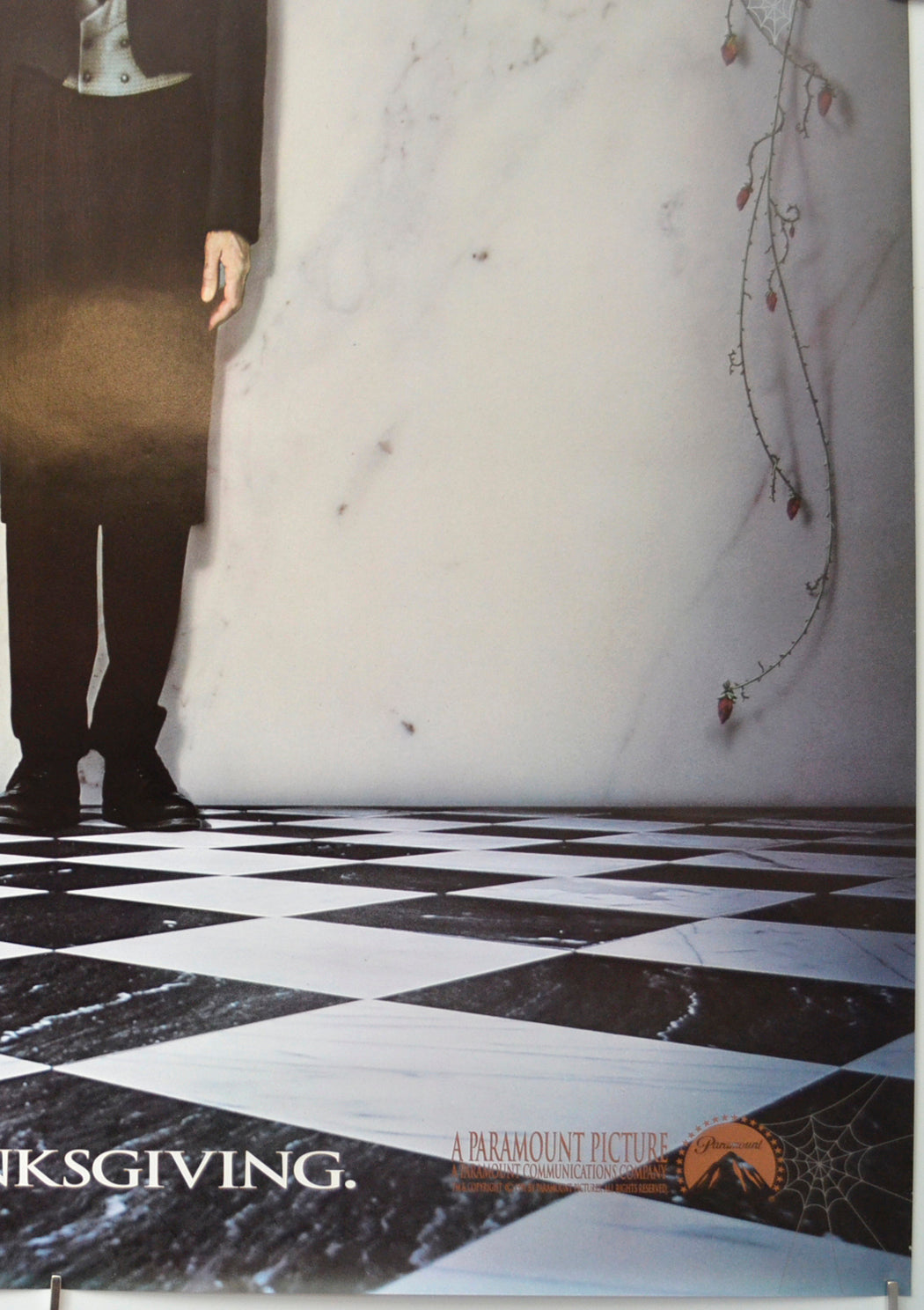 THE ADDAMS FAMILY (Bottom Right) Cinema One Sheet Movie Poster