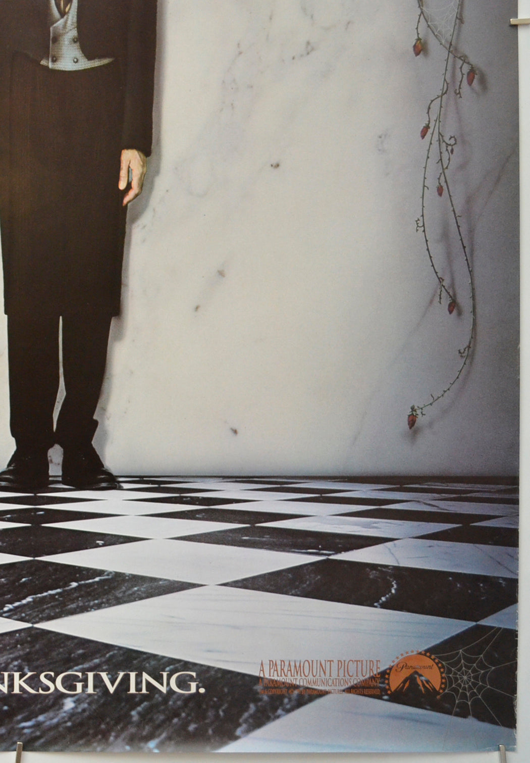 THE ADDAMS FAMILY (Bottom Right) Cinema One Sheet Movie Poster