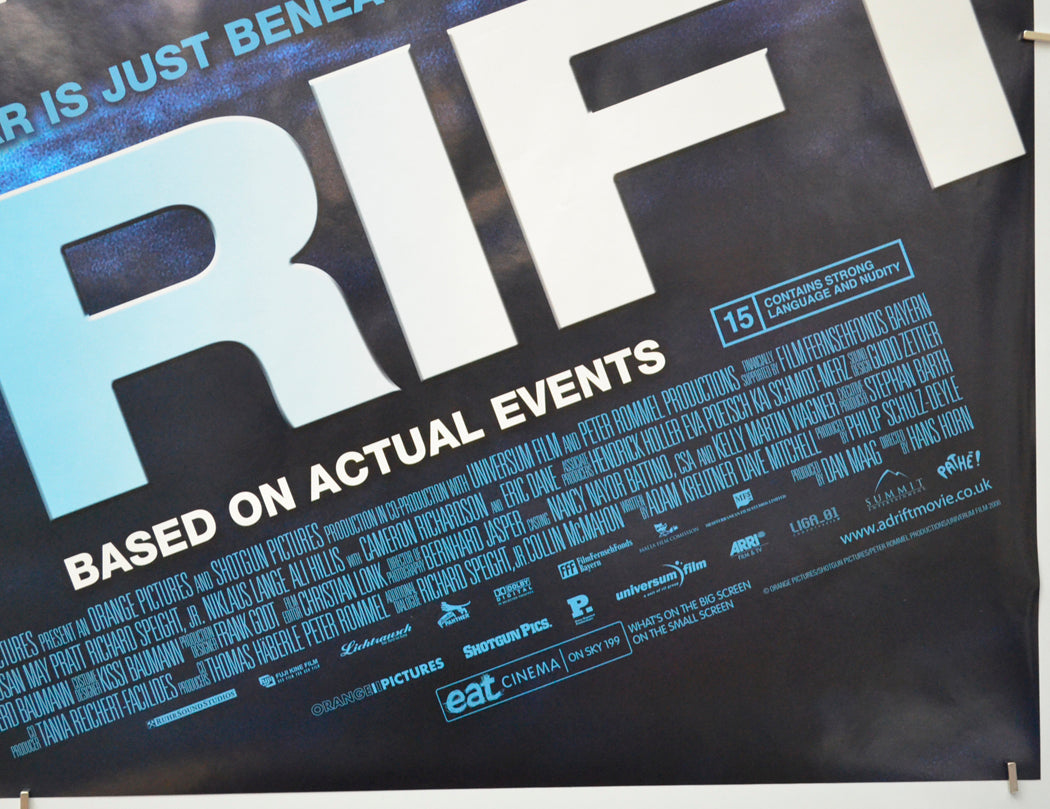 ADRIFT (Bottom Right) Cinema Quad Movie Poster