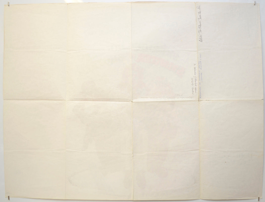 THE ADVENTURE OF SHERLOCK HOLMES’ SMARTER BROTHER (Back) Cinema Quad Movie Poster