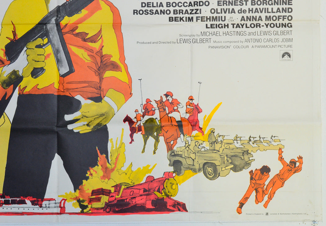 THE ADVENTURERS (Bottom Right) Cinema Quad Movie Poster
