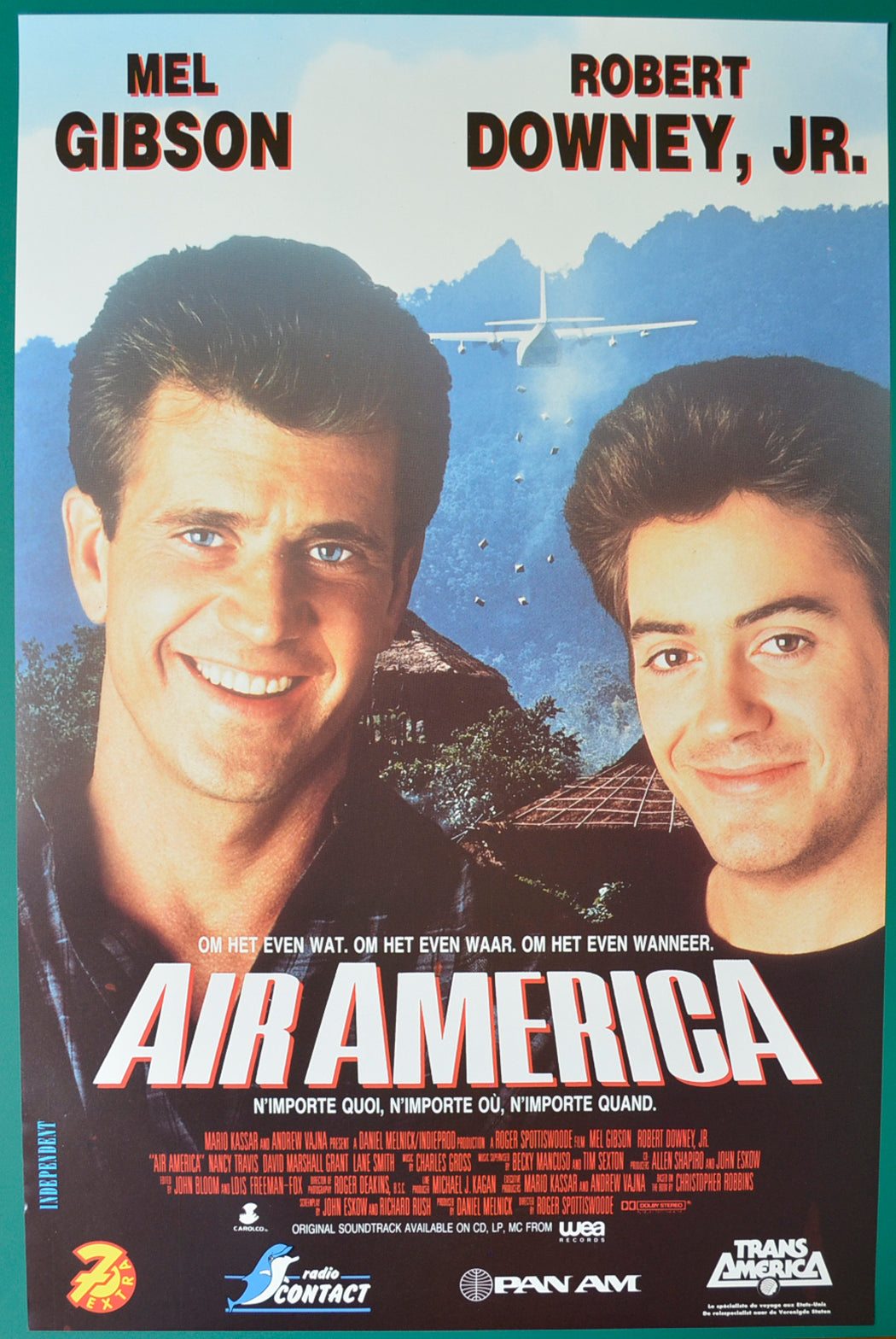 Air America Original Belgian Poster - Film Poster - Movie Poster