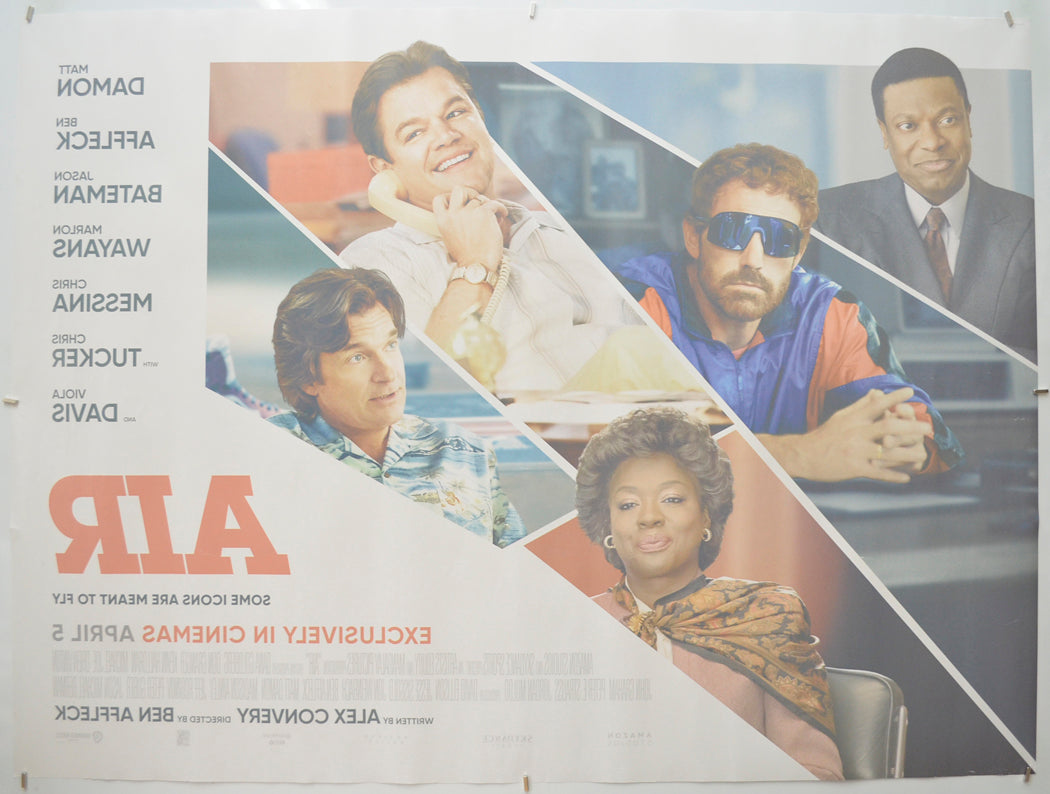 AIR (Back) Cinema Quad Movie Poster