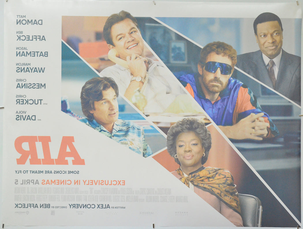 Air (Back) Cinema Quad Movie Poster