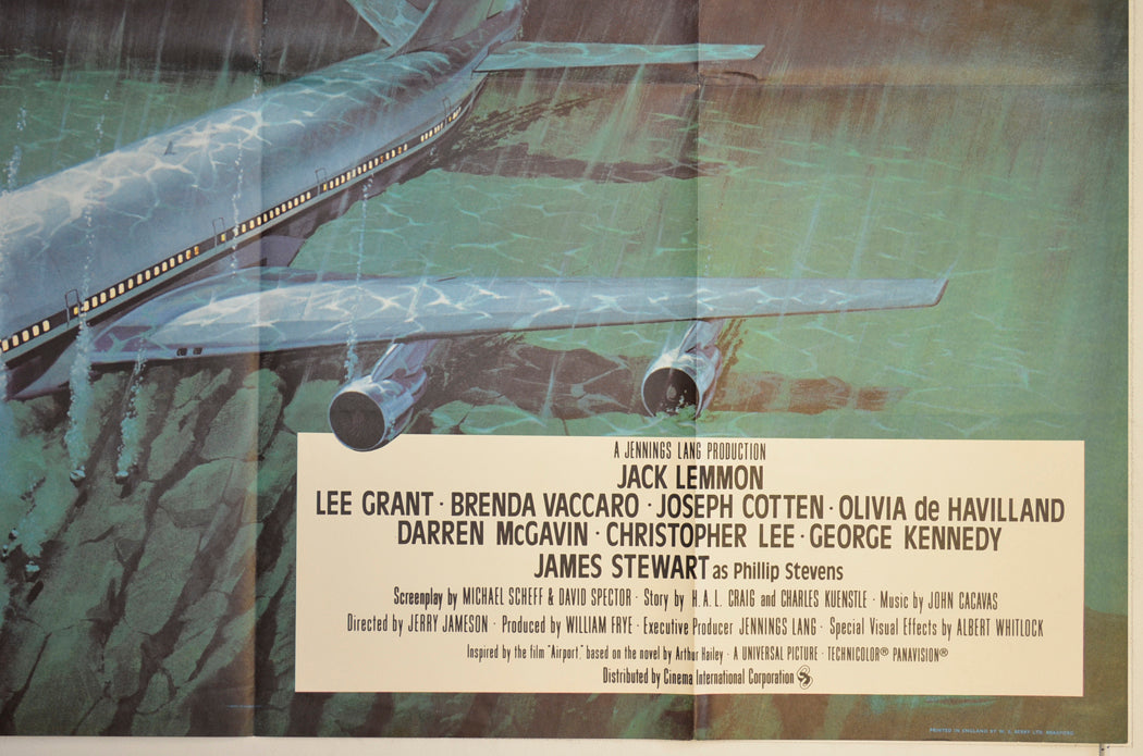 AIRPORT ‘77 (Bottom Right) Cinema Quad Movie Poster