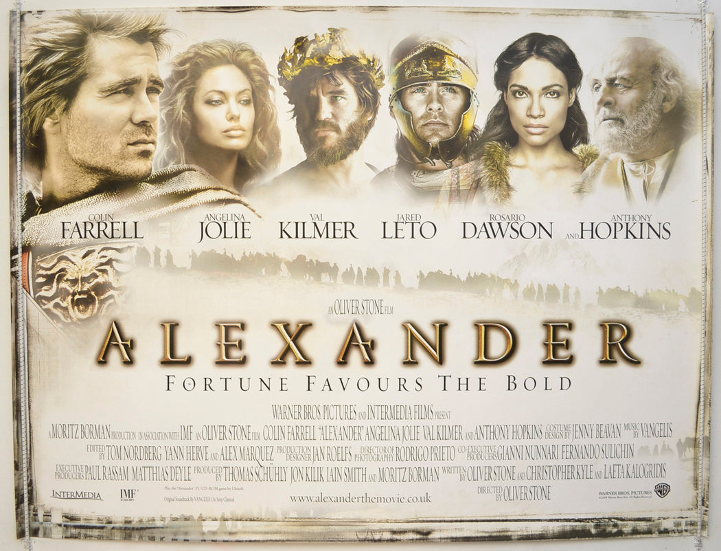 Alexander Original Quad Poster - Film Poster - Movie Poster
