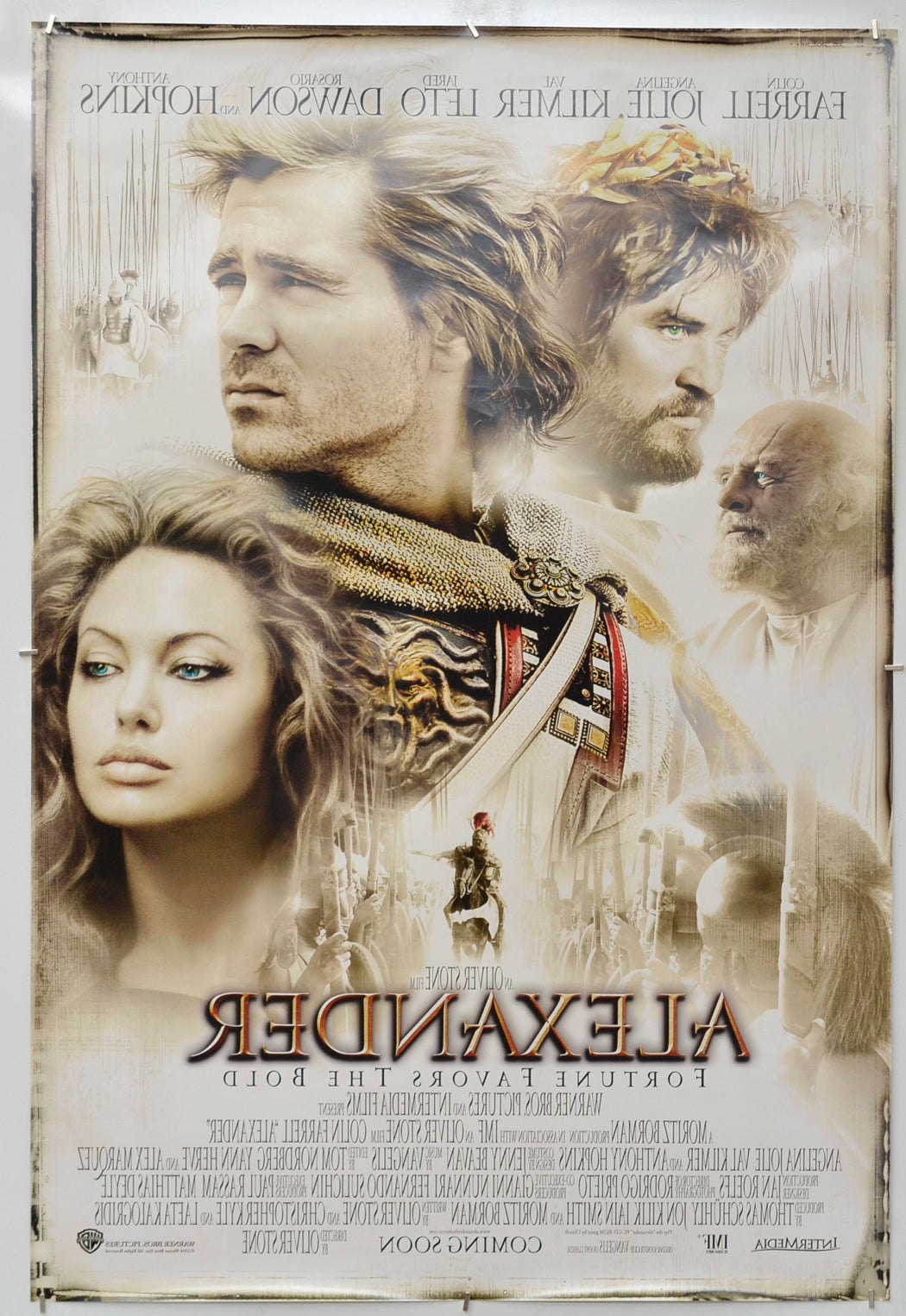 Alexander (Back) Cinema One Sheet Movie Poster