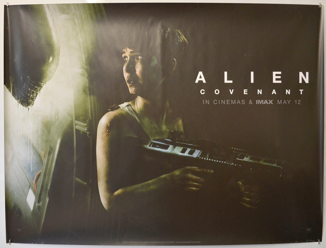 Alien: Covenant Original Quad Poster - Film Poster - Movie Poster