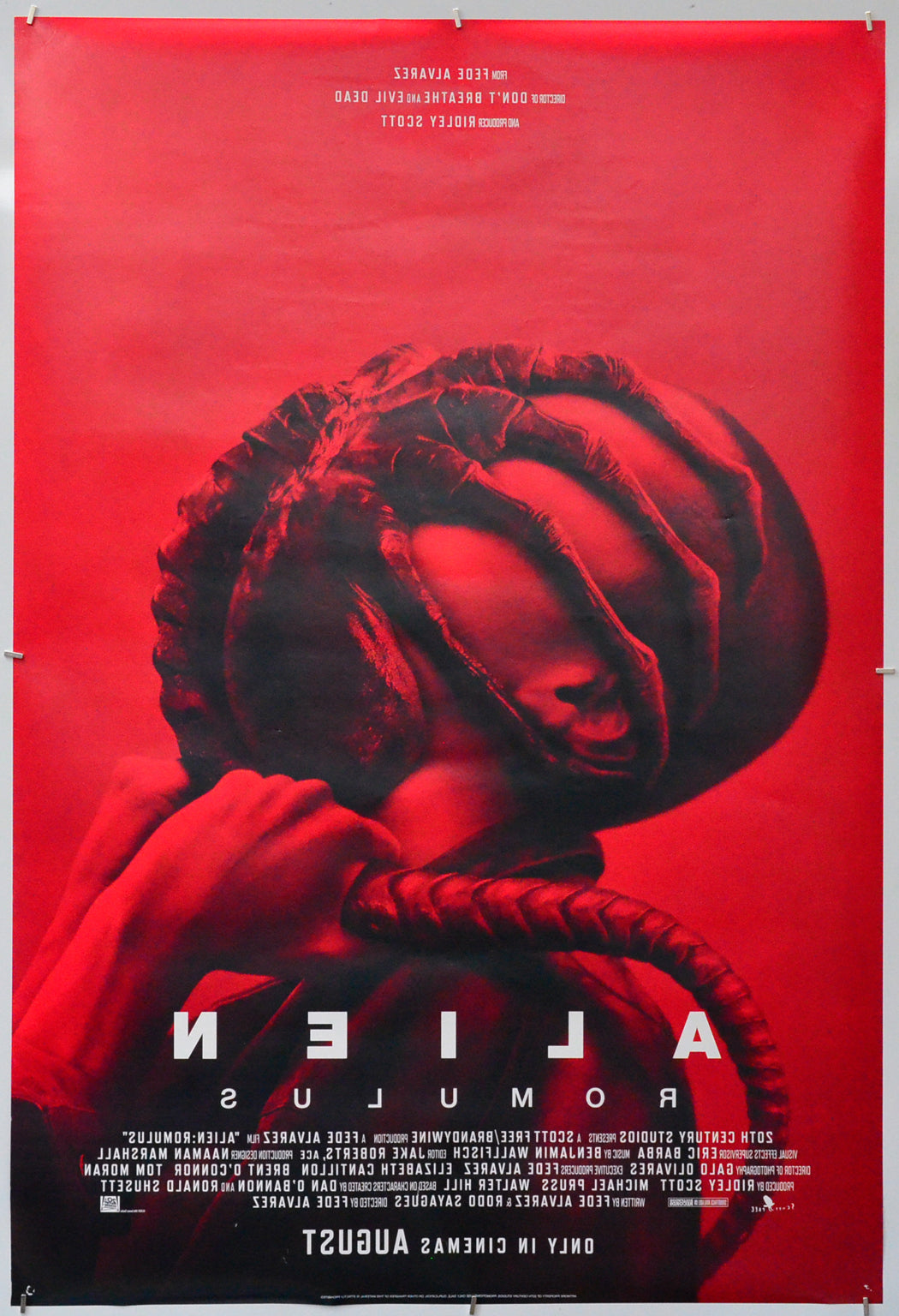 Alien: Romulus (Back) Cinema One Sheet Movie Poster