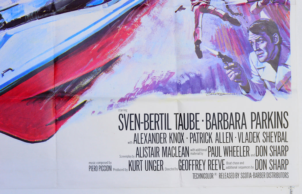 ALISTAIR MACLEAN’S PUPPET ON A CHAIN (Bottom Right) Cinema Quad Movie Poster