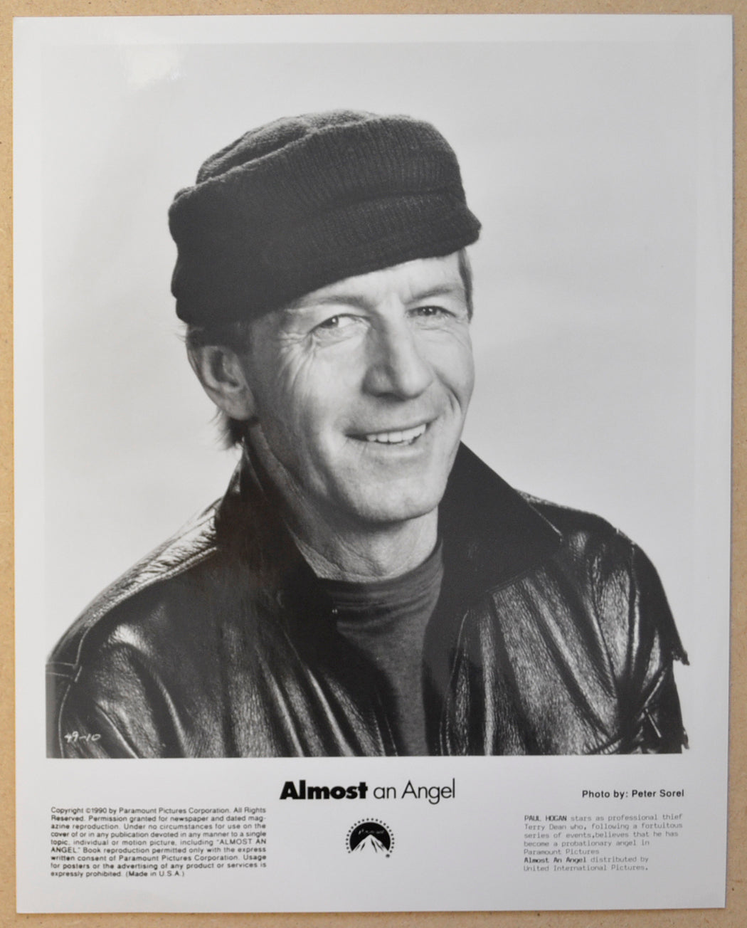 ALMOST AN ANGEL (Still 6) Cinema Black and White Press Stills