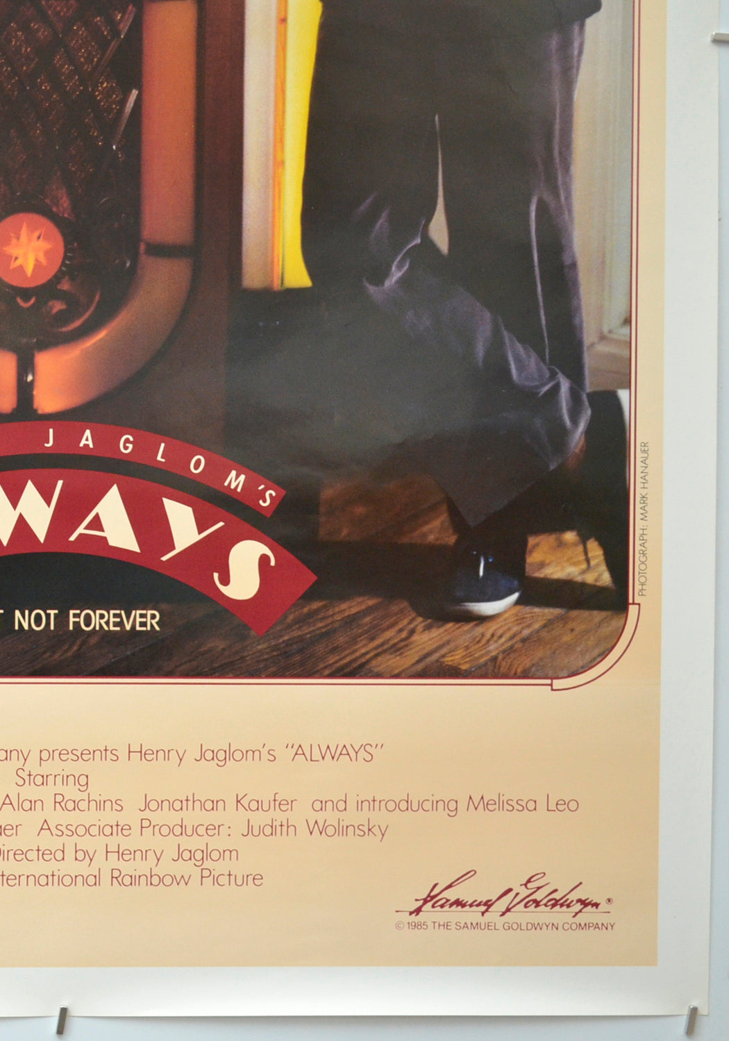 ALWAYS BUT NOT FOREVER (Bottom Right) Cinema One Sheet Movie Poster