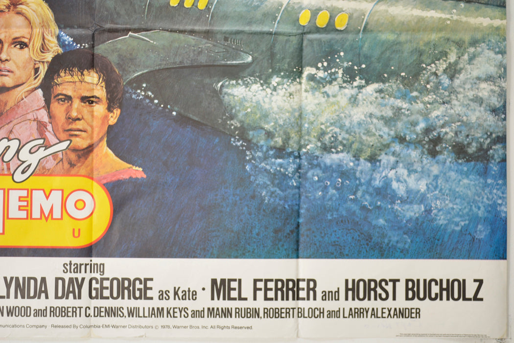 THE AMAZING CAPTAIN NEMO (Bottom Right) Cinema Quad Movie Poster