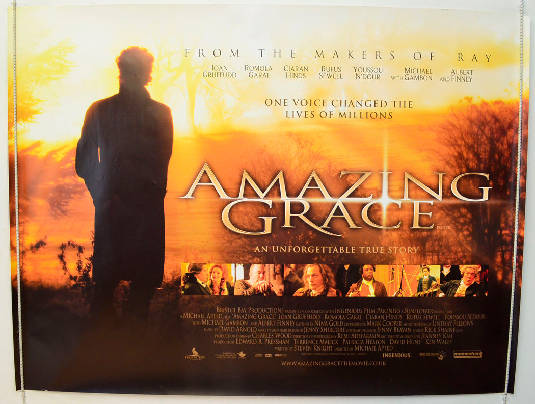 Amazing Grace Original British Quad Poster - Film Poster - Movie Poster