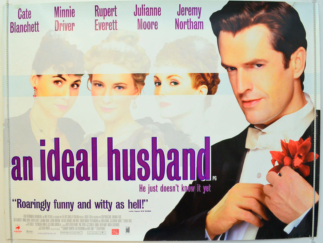 An Ideal Husband Original British Quad Poster - Film Poster - Movie Poster