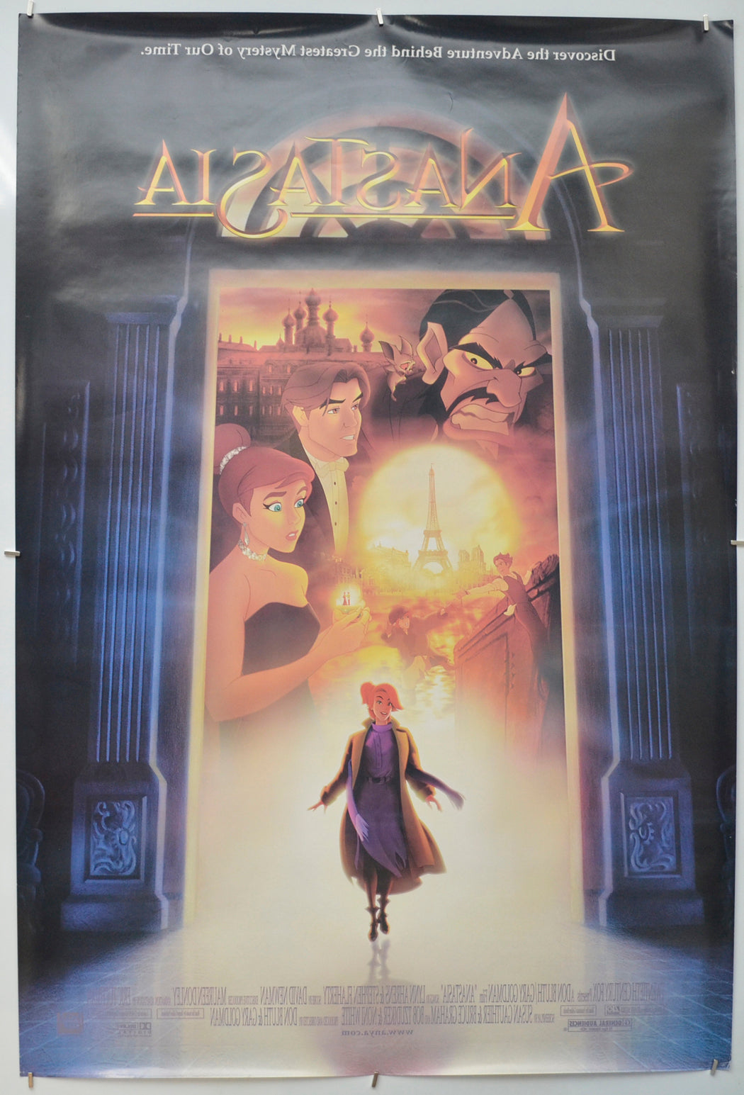 ANASTASIA (Back) Cinema One Sheet Movie Poster