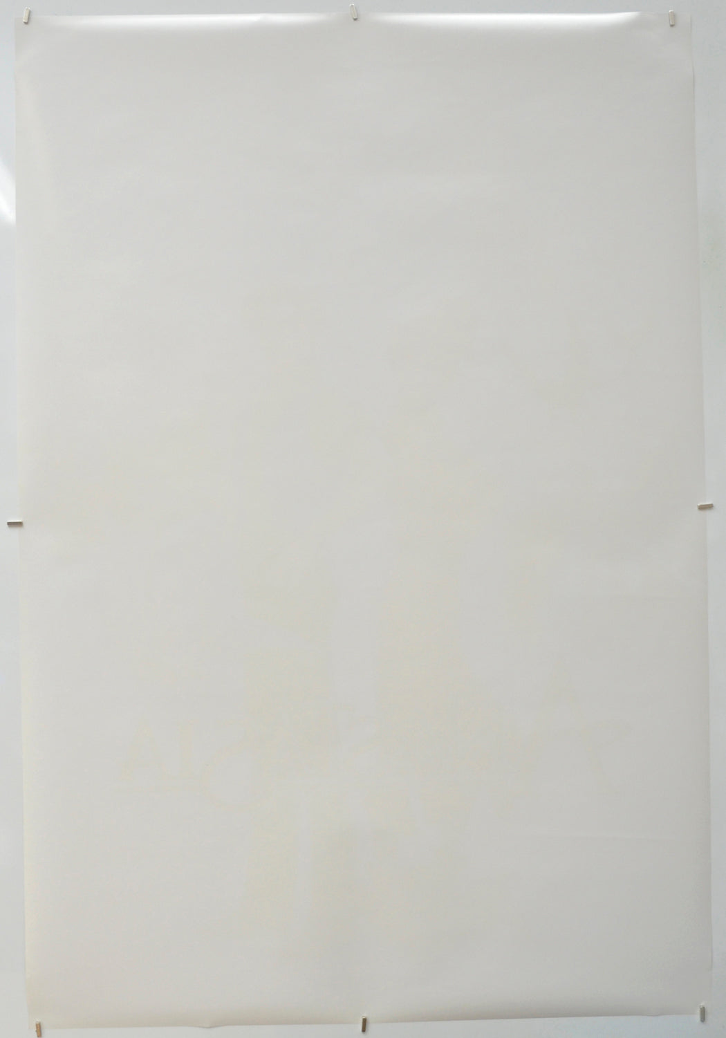 ANASTASIA (Back) Cinema One Sheet Movie Poster