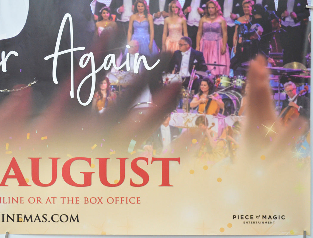ANDRE RIEU: TOGETHER AGAIN (Bottom Right) Cinema Quad Movie Poster
