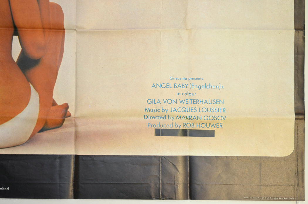 ANGEL BABY (Bottom Right) Cinema Quad Movie Poster