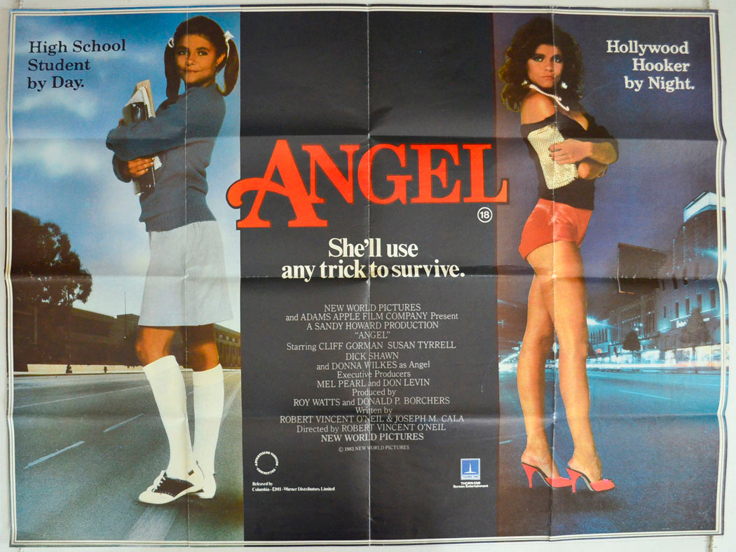 Angel Original British Quad Poster - Film Poster - Movie Poster