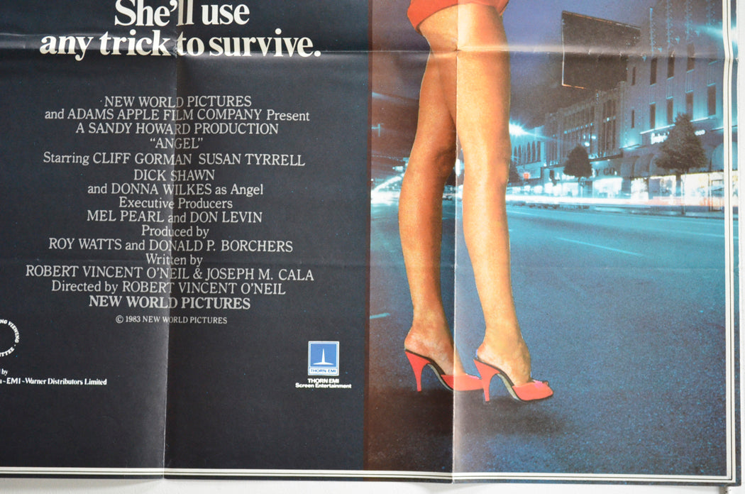 ANGEL (Bottom Right) Cinema Quad Movie Poster