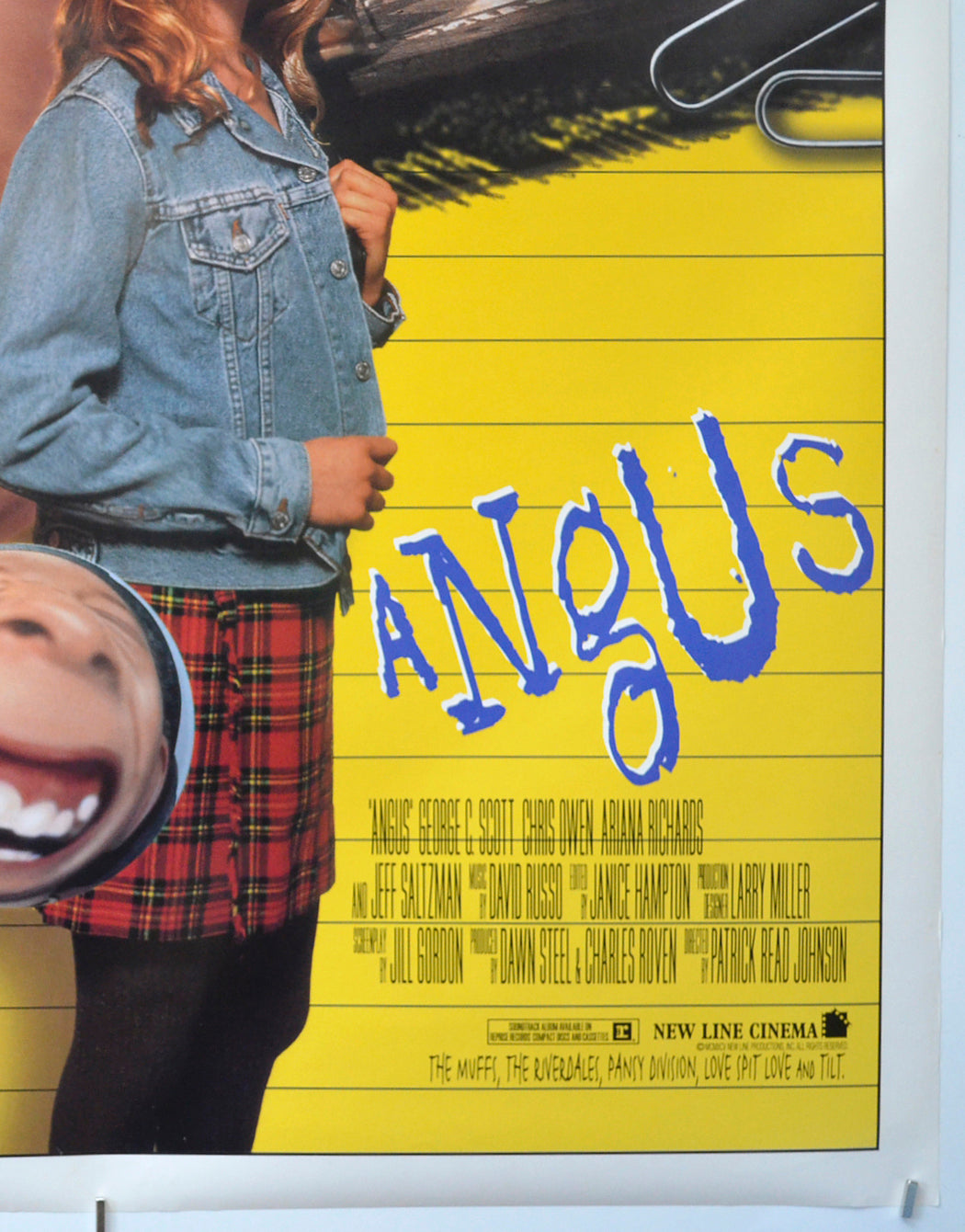 ANGUS (Bottom Right) Cinema One Sheet Movie Poster