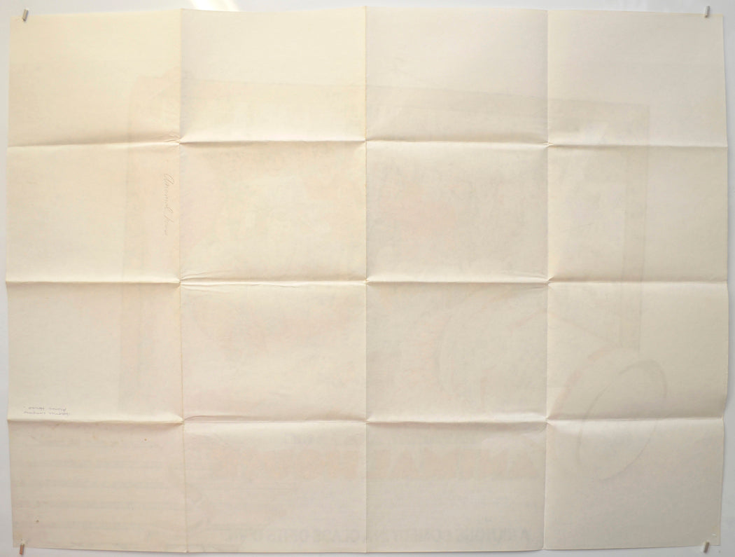 NATIONAL LAMPOON’S ANIMAL HOUSE (Back) Cinema Quad Movie Poster