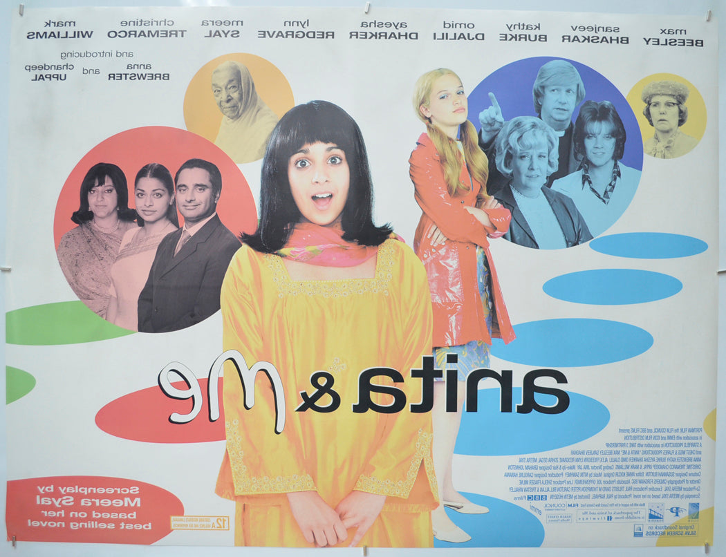 ANITA AND ME (Back) Cinema Quad Movie Poster