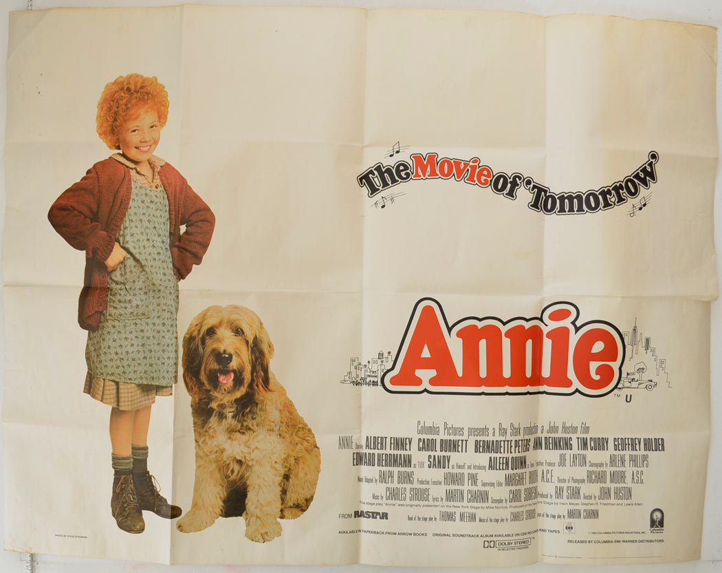Annie Original Quad Poster - Film Poster - Movie Poster
