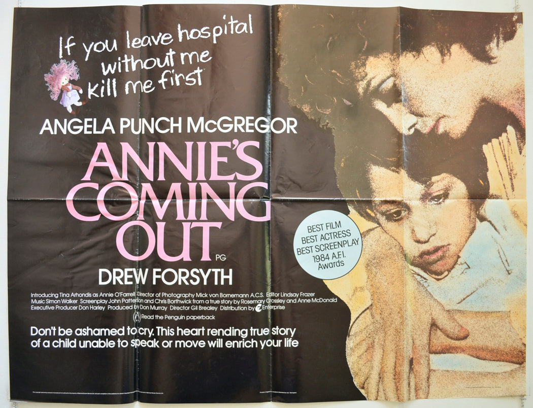 Annie's Coming Out Original British Quad Poster - Film Poster - Movie Poster