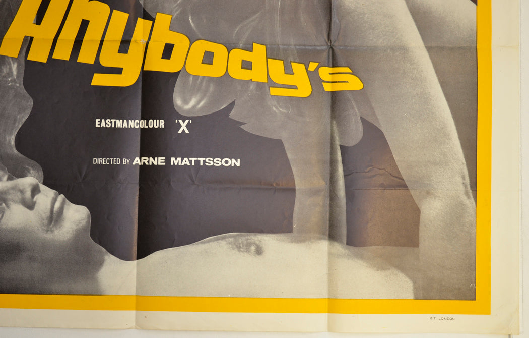 ANYBODY’S (Bottom Right) Cinema Quad Movie Poster