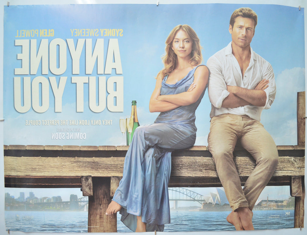 ANYONE BUT YOU (Back) Cinema Quad Movie Poster