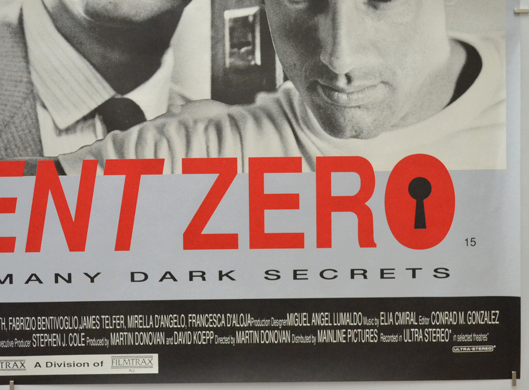 APARTMENT ZERO (Bottom Right) Cinema Quad Movie Poster