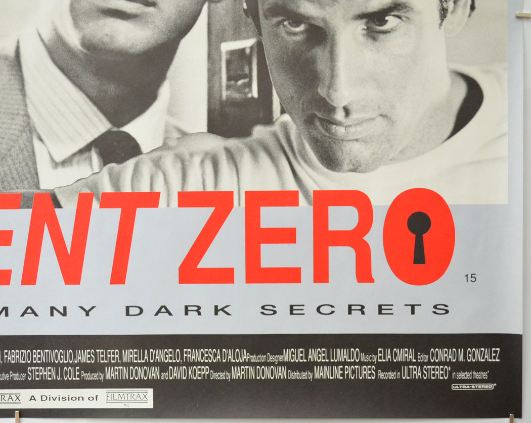 APARTMENT ZERO (Bottom Right) Cinema Quad Movie Poster