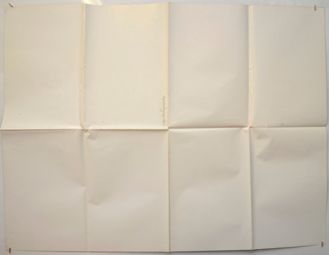 APOCALYPSE NOW (Back) Cinema Quad Movie Poster