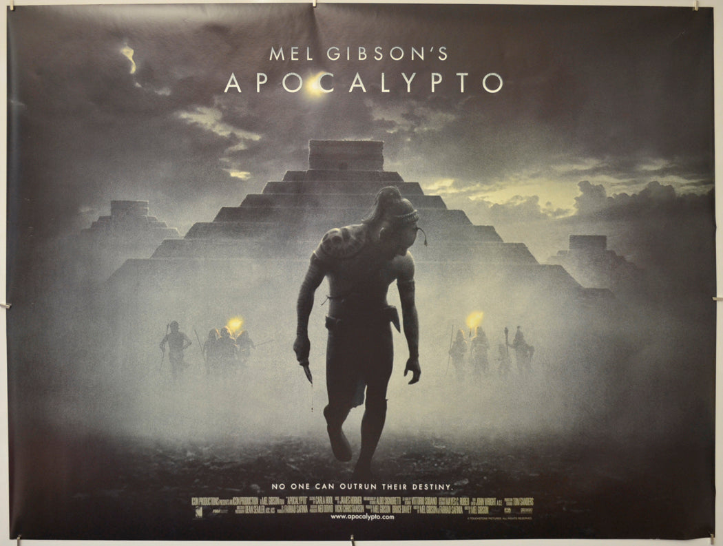 Apocalypto Original Quad Poster - Film Poster - Movie Poster
