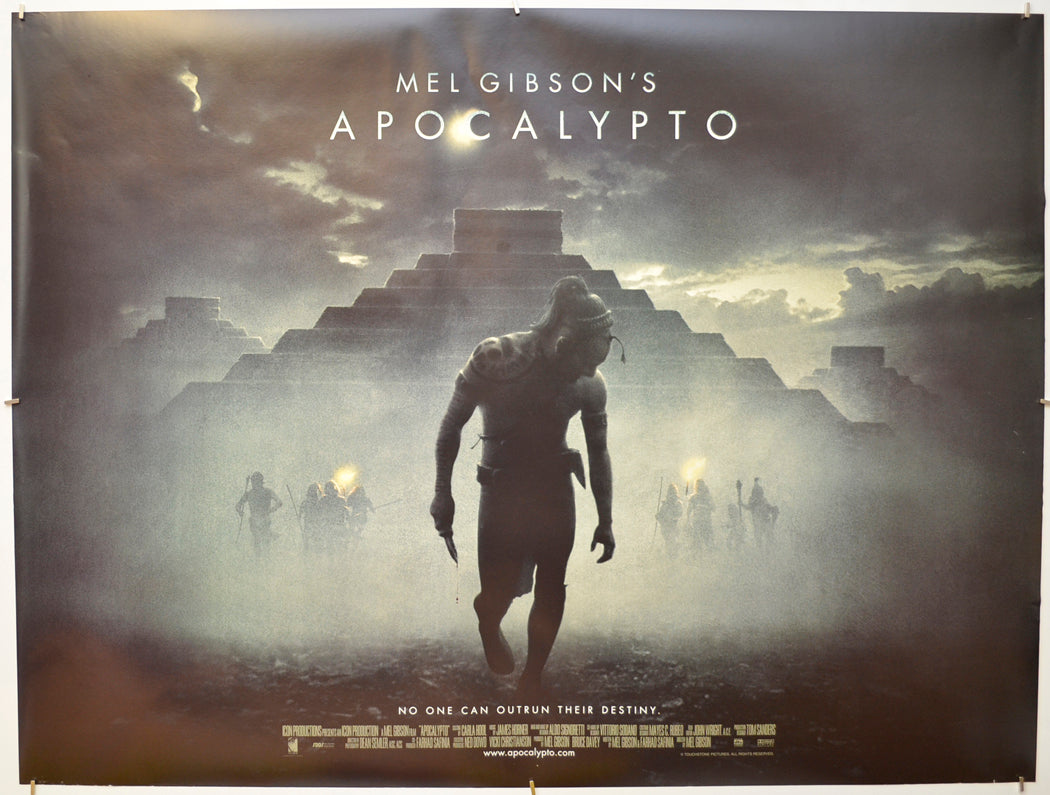 Apocalypto Original Quad Poster - Film Poster - Movie Poster