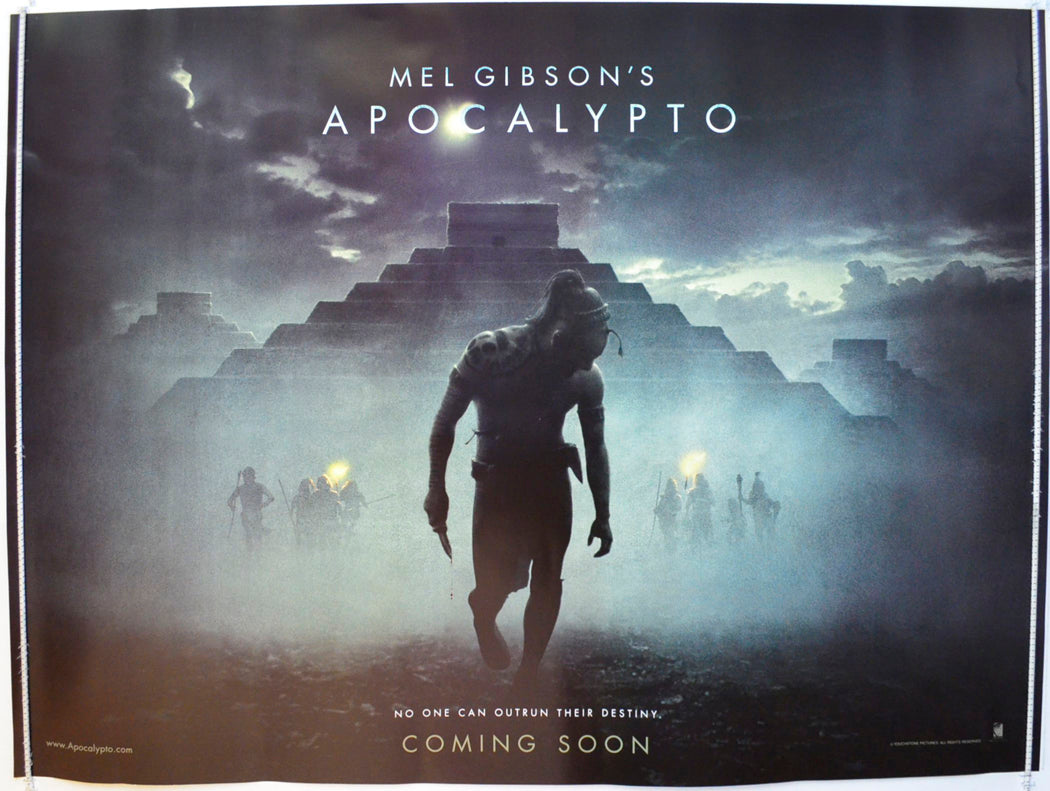 Apocalypto (Teaser / Advance Version) Original British Quad Poster - Film Poster - Movie Poster