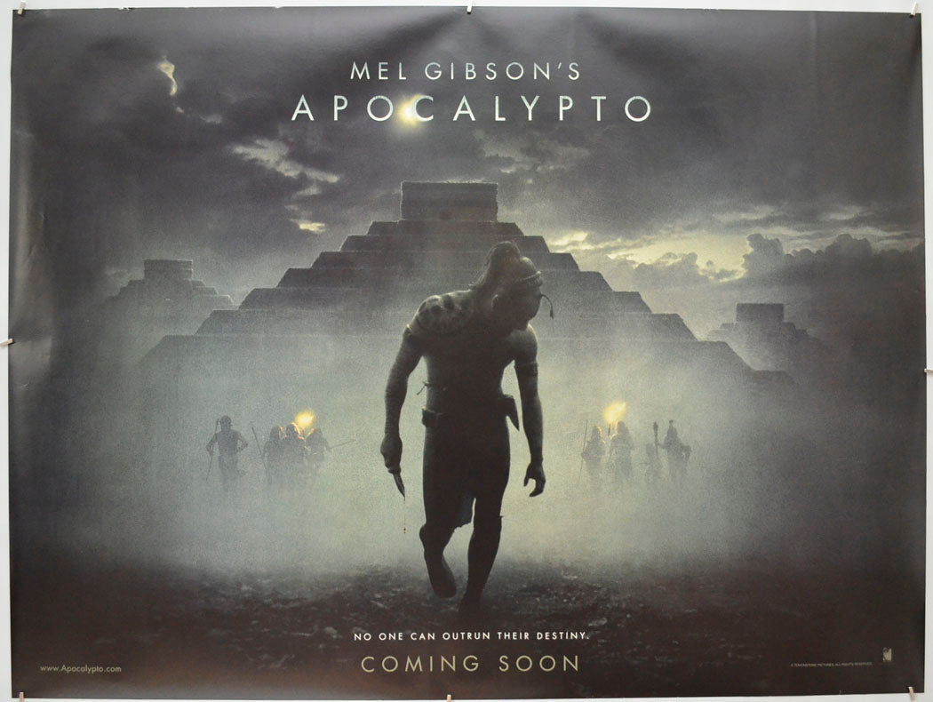 Apocalypto (Teaser / Advance Version) Original Quad Poster - Film Poster - Movie Poster
