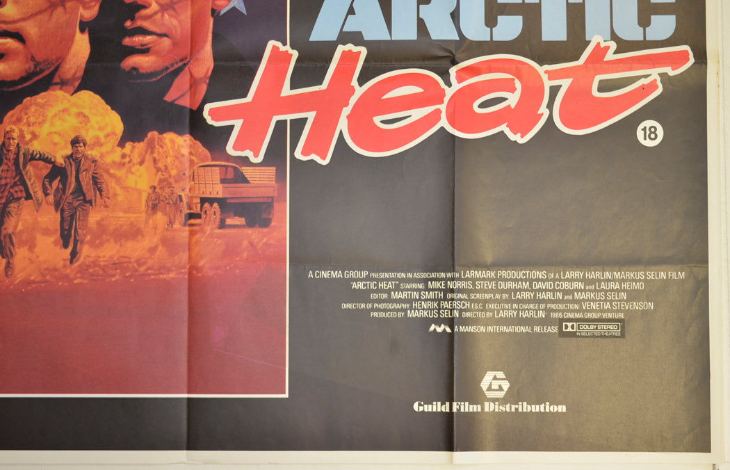 ARCTIC HEAT (Bottom Right) Cinema Quad Movie Poster